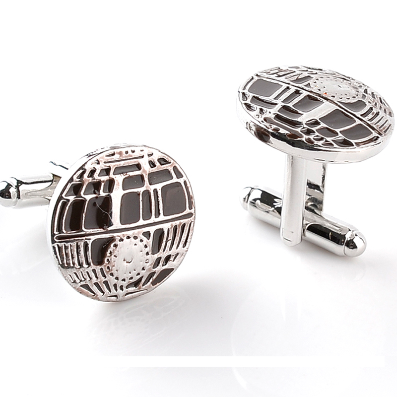Dress Shirt French Cuff - Mens French Earth Cufflinks Silver Brand