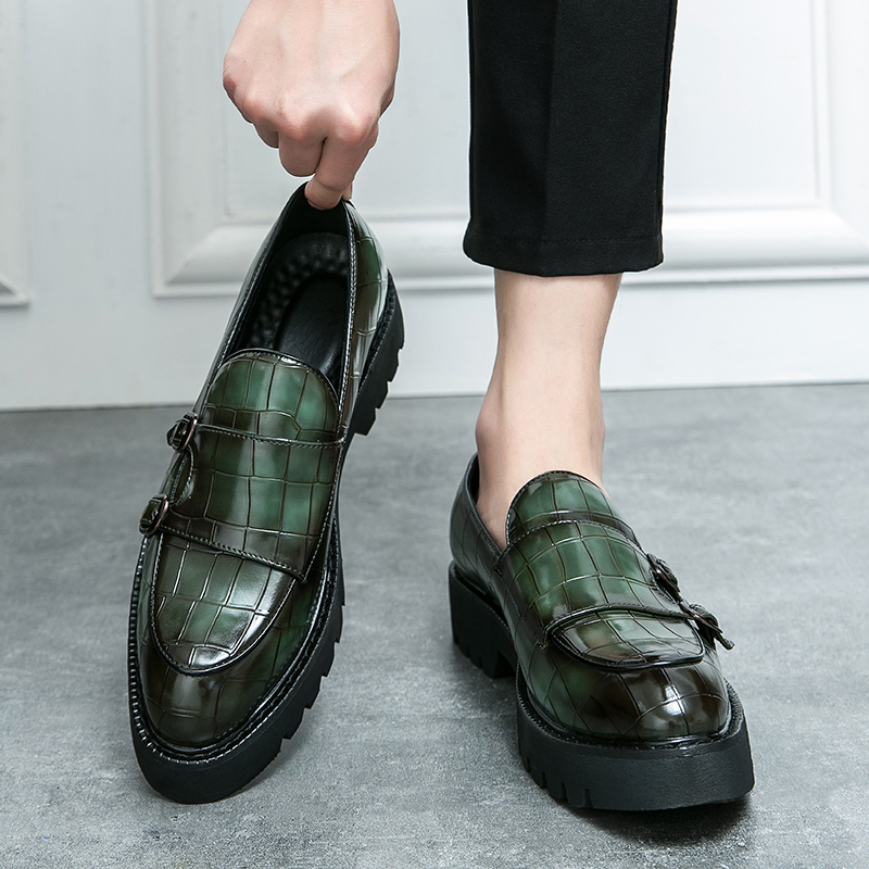 Young Men Formal Wear - Brand Fashionable Casual Leather Shoes Men