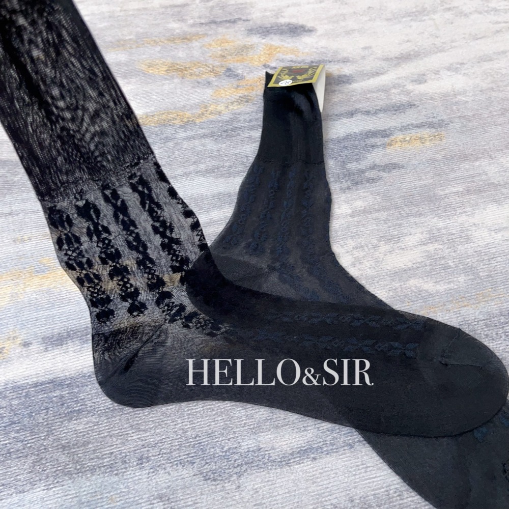 2025 Men Socks Retro Jacquard  - Men Formal Wear 2025 recensie en prijs