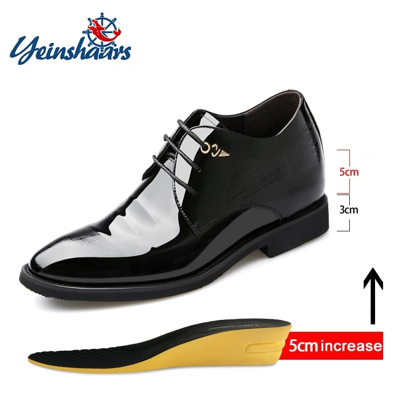 3/6/8 Cm Elevator Shoes Men Dr - Young Men Formal Wear recensie en prijs