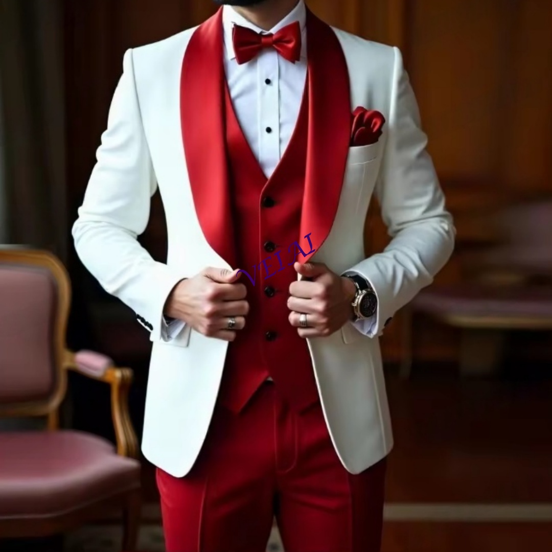 CustomizedNew White And Red Me - Young Men Formal Wear recensie en prijs