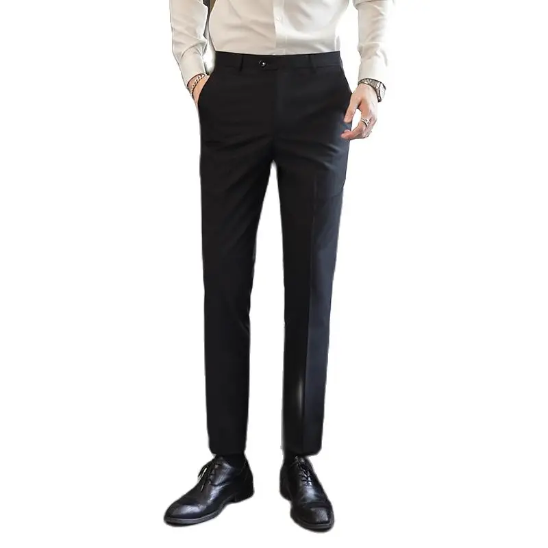 Solid Color Men's Suit Pants,  - Men Formal Wear Outfits recensie en prijs