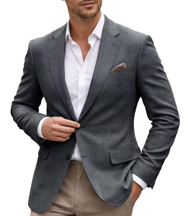 Only Men's Blazer 1PCS Slim Fi - Men Linen Formal Wear recensie en prijs