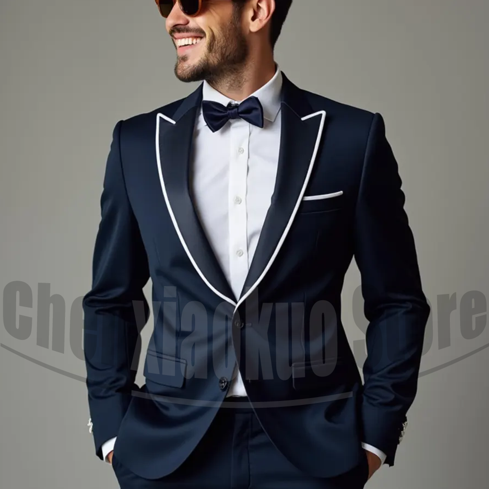 Men Suits Fashion Peak Lapel S - Men Formal Wear 2025 recensie en prijs