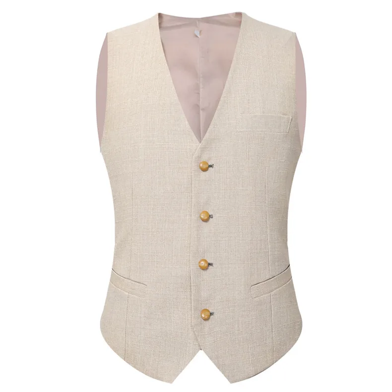 Beige Ivory Men Suit Casual Li - Men Linen Formal Wear recensie en prijs