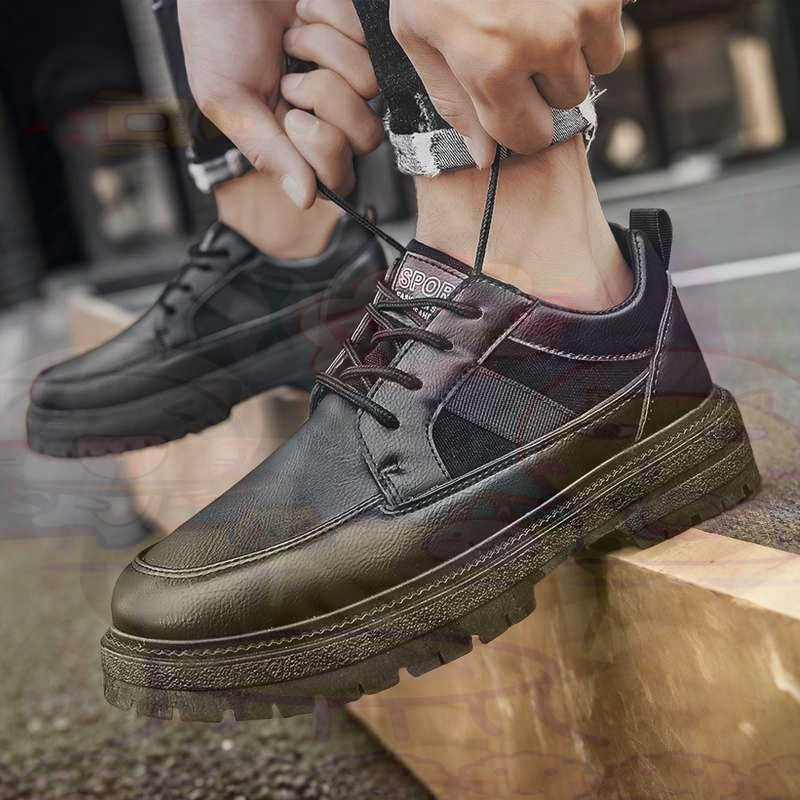 Dark Natural Leather Fashion T - Formal Men Daily Wear Footwear recensie en prijs