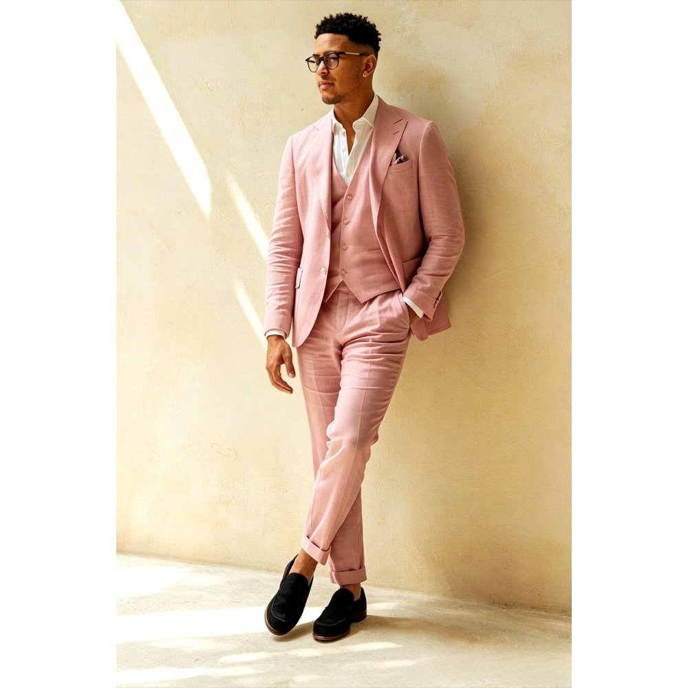 Sage Green Linen Wedding Suits - Men Linen Formal Wear recensie en prijs