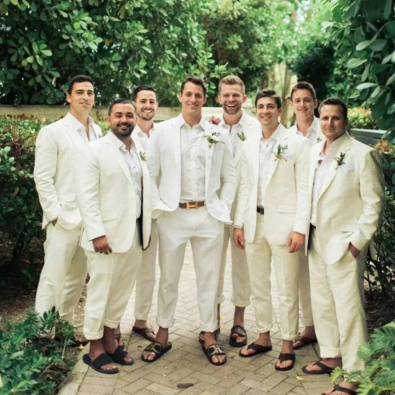 Linen Wedding Tuxedo For Men S - Men Linen Formal Wear recensie en prijs
