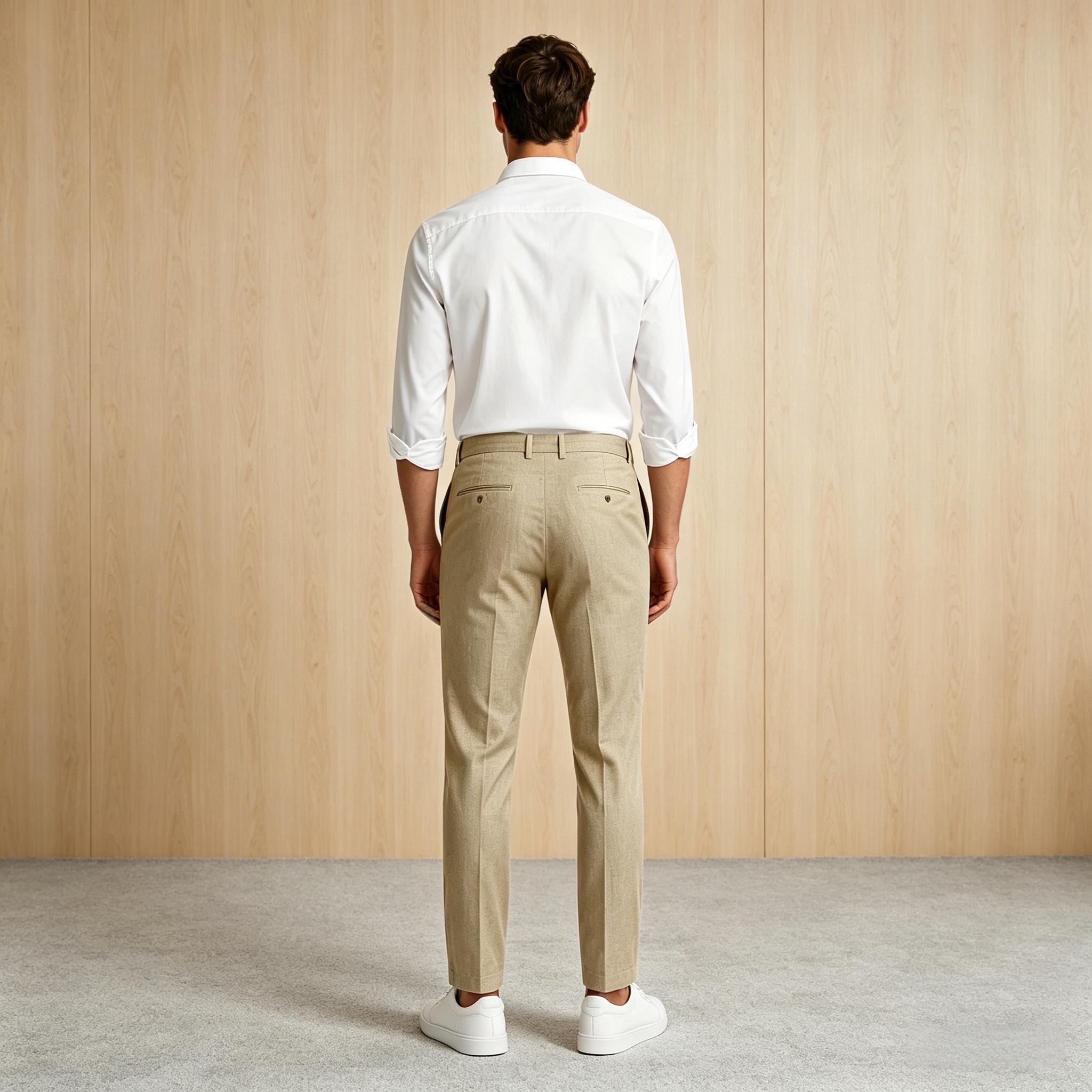 Men's Premium Linen Blend Pant - Men Linen Formal Wear recensie en prijs