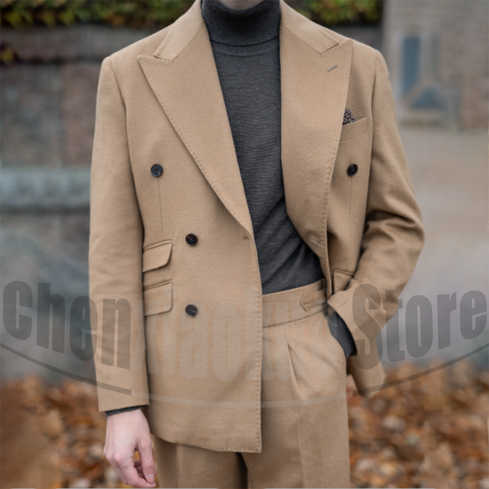 Men's Double Breasted Suit For - Men Formal Wear 2025 recensie en prijs