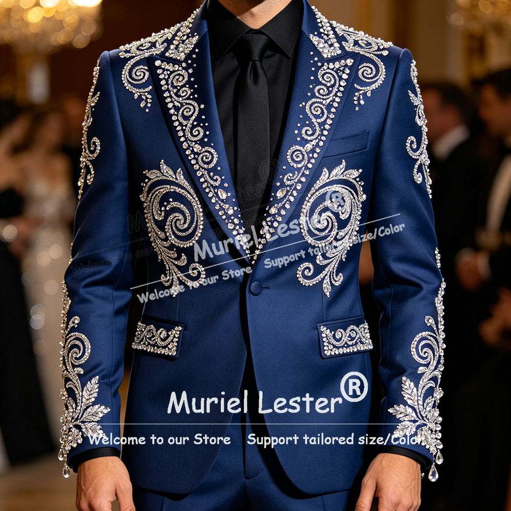 Glitter Jewelry Beading Suit M - Men Formal Wear Outfits recensie en prijs