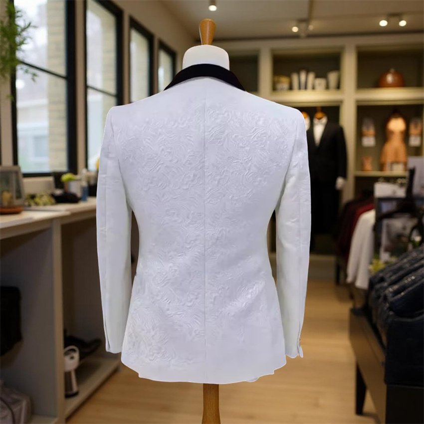 3 Pcs Floral Wedding Suits for - Men Formal Wear 2025 recensie en prijs