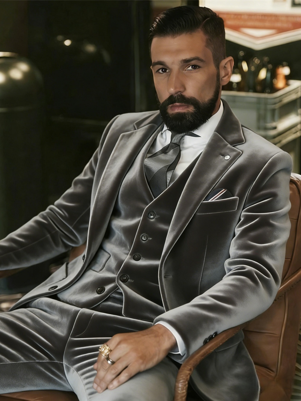 Men's Velvet Suits 3 Pieces Da - Men Formal Wear Outfits recensie en prijs