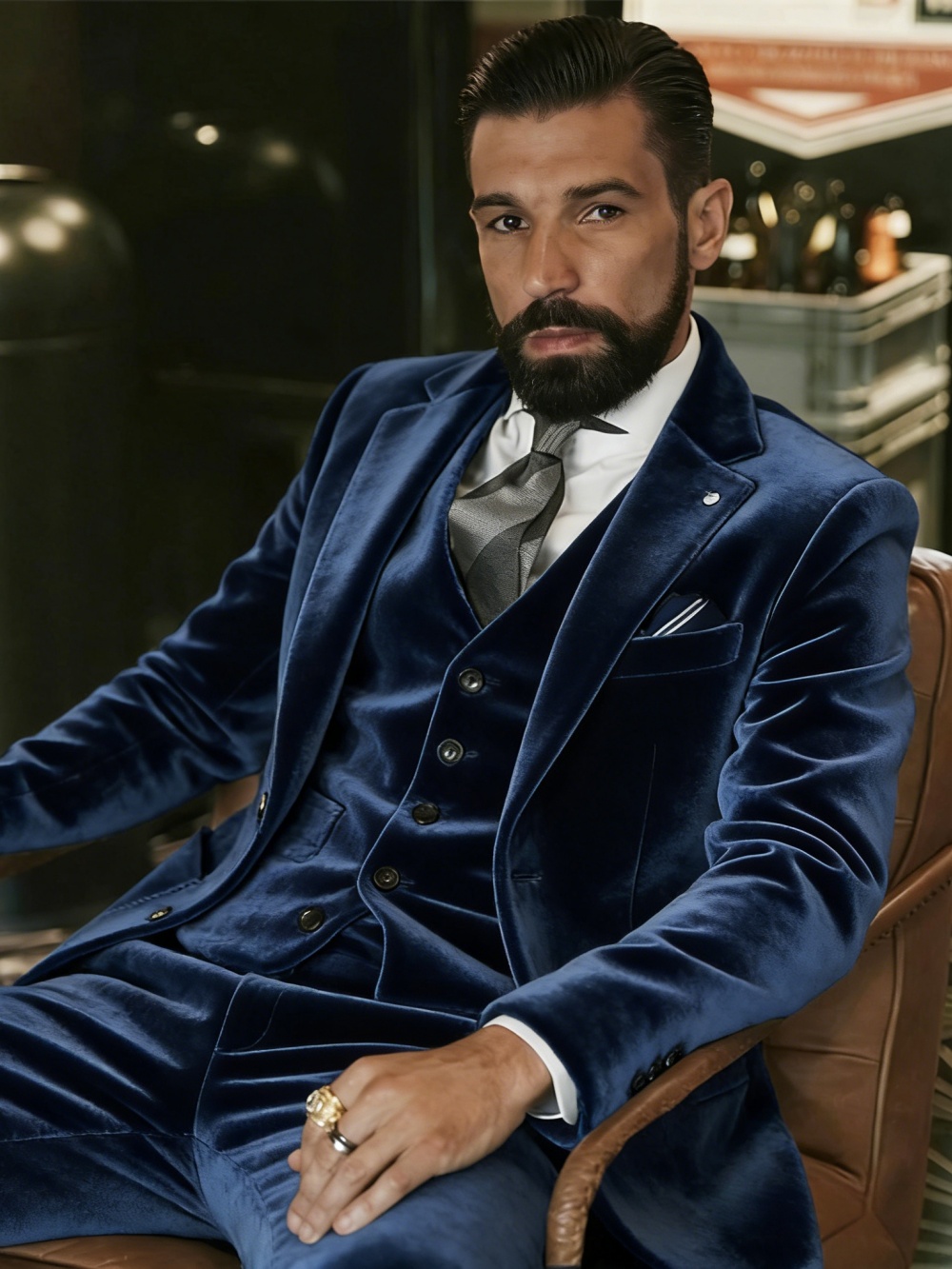 Men's Velvet Suits 3 Pieces Da - Men Formal Wear Outfits recensie en prijs