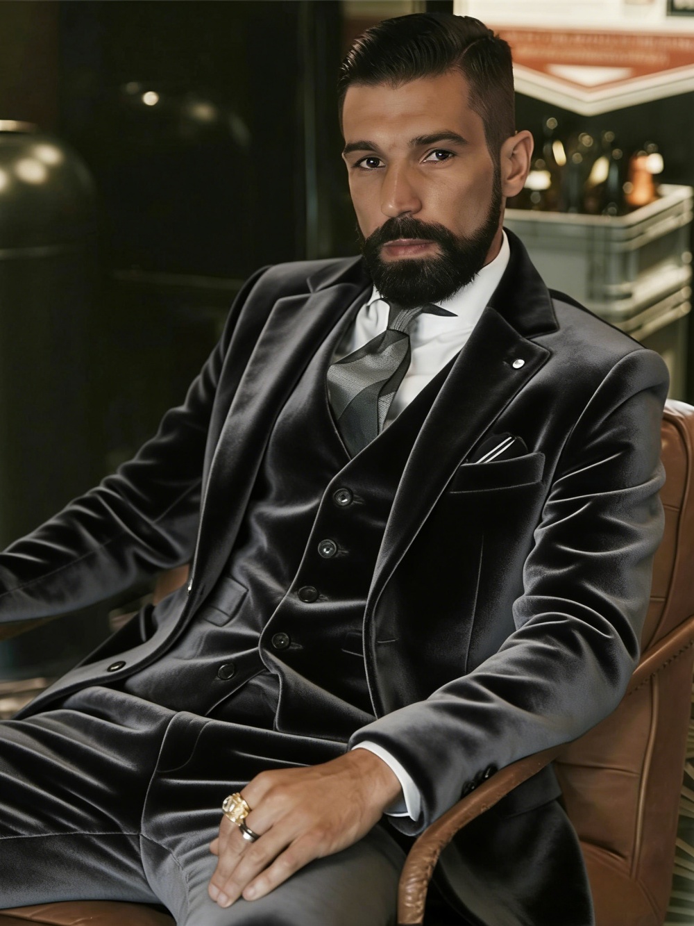 Men's Velvet Suits 3 Pieces Da - Men Formal Wear Outfits recensie en prijs
