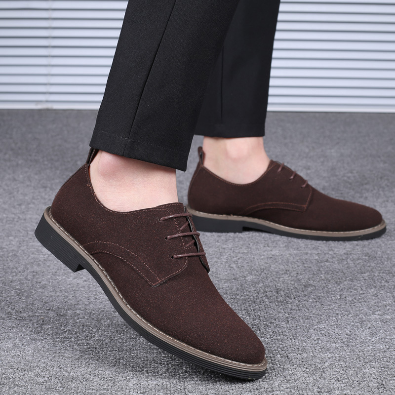 Mens Navy Blue Suede Leather O - Formal Men Daily Wear Footwear recensie en prijs
