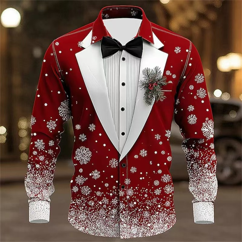 2025 Men's Christmas Snowflake - Men Formal Wear 2025 recensie en prijs