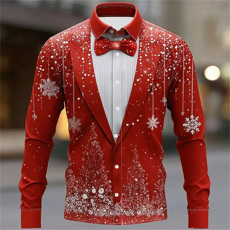 2025 Men's Christmas Snowflake - Men Formal Wear 2025 recensie en prijs