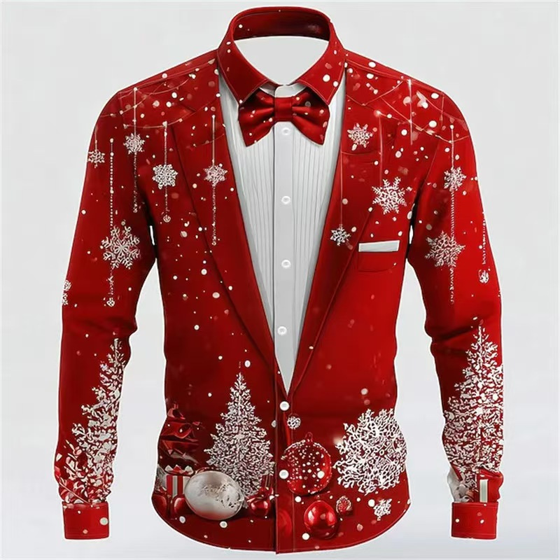 2025 Men's Christmas Snowflake - Men Formal Wear 2025 recensie en prijs