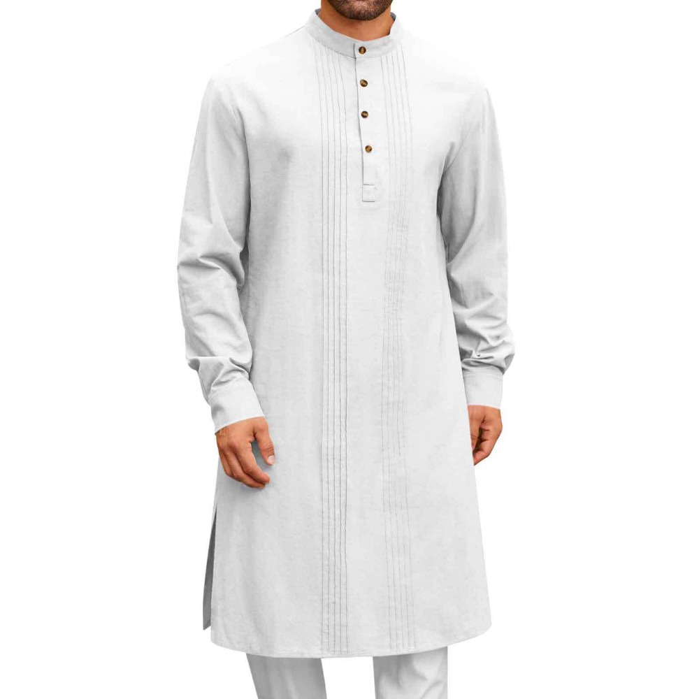 Men’s Arab Style Long Sleeve S - Men Linen Formal Wear recensie en prijs