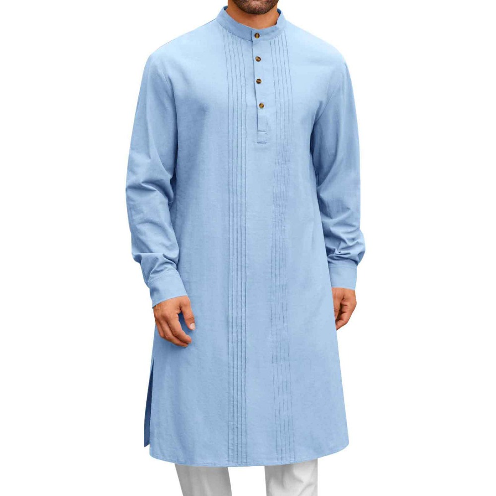 Men’s Arab Style Long Sleeve S - Men Linen Formal Wear recensie en prijs
