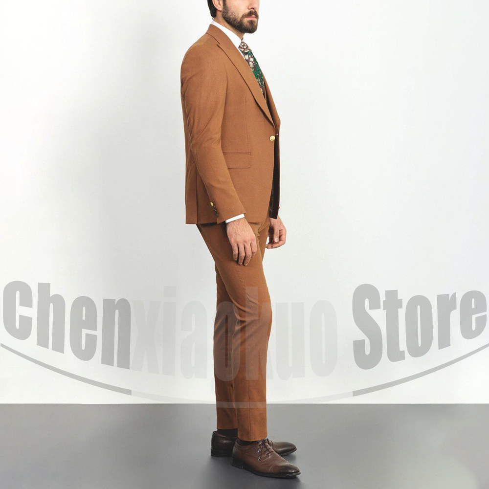 Men Suits 3 Piece Fashion Peak - Men Formal Wear 2025 recensie en prijs