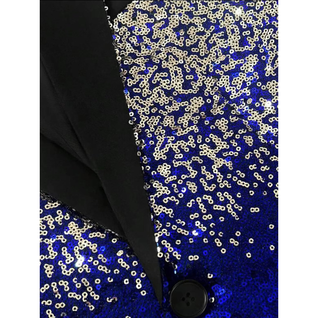 Shiny Sequin Tuxedo Jacket for - Men Linen Formal Wear recensie en prijs